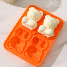 (Pink) Bear Ice Cube Tray for Cocktails & Whiskey