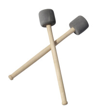2St Drum Mallets Beige Drum Stick Percussie Accessoires