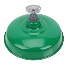 Groene Vintage Lampenkap, Emaillen Decor Voor Werkplaats En Huis