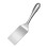 (Solid Turner) Stainless Steel Teppanyaki Spatula Short Handle 5