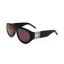 Lunettes de Soleil Hugo HG 1254/S 57/19/140 Black red Acetate MAN HG 1254/S