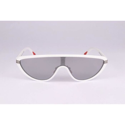 Sunglasses - MONCLER - ML0239 - White - Acetate - Mask frame 1