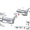 51117450397 51117450398 Front Bumper Lower Mounting Bracket for  4 Series G22 G23 Left 6