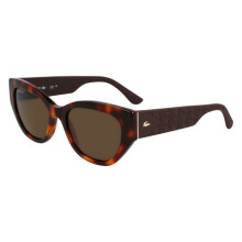 Lunettes de Soleil Lacoste L6047S N 54/19/145 Havana Rec acetate-renew WOMAN L6047S N