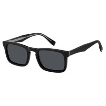 Óculos de Sol Tommy Hilfiger TH 2068/S 54/22/150 Armações de Acetato Pretas MASCULINO TH 2068/S