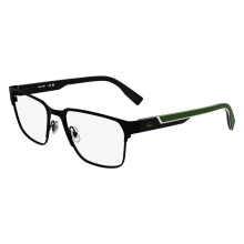 Lacoste L2306 N 55/16/145 Matte zwarte Metalen Bril MAN L2306 N