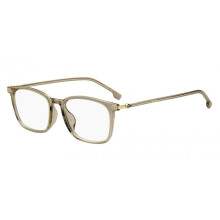 Óculos de Grau Hugo Boss BOSS 1801/F 53/18/145 Bege dourado, armações de poliamida, HOMEM BOSS 1801/F