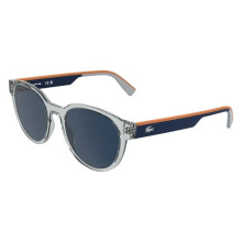 Lacoste Zonnebril L6088S 54/20/150 Transparant lichtgrijs Bio inj-g820 MAN L6088S