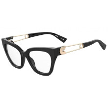 Moschino MOS638 52/18/145 mustat asetaattikehykset NAISILLE MOS638