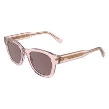 Lacoste Zonnebril L6023S N 49/21/145 Lichtroze Bio inj-g820 UNISEX L6023S N