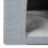 Pozo plegable para gatos gris claro 8