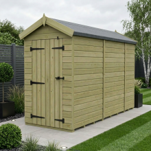 4 x 9 Apex Shed Tanalised (Double Door, No Windows)
