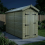4 x 9 Apex Shed Tanalised (Double Door, No Windows) 3