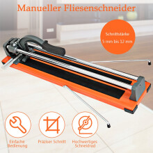 61 cm professionele tegelsnijder 40,5 cm diagonaal porseleinsnijder