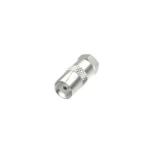 Adaptateur SAT, fiche F mâle - fiche coaxiale femelle
