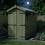 4 x 9 Apex Shed Tanalised (Double Door, With Windows) 3