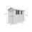 4 x 9 Apex Shed Tanalised (Single Door, With Windows) 4