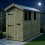 4 x 9 Apex Shed Tanalised (Single Door, With Windows) 3