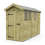 4 x 9 Apex Shed Tanalised (Single Door, With Windows) 2