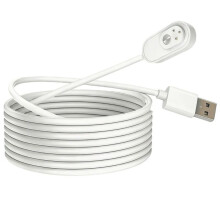 Câble de Chargement Magnétique pour Caméras de Sécurité pour Arlo Pro 3, pour Arlo Pro 4, pour Arlo Pro 5S 2K, Arlo Ultra et Arlo Ultra 2 (3 M)