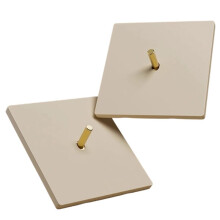 Double-Control Panel, Knob Wall -Plastic Panel - 1 Gang 2-Way