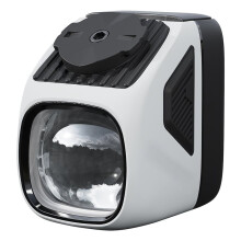 Phare Avant de Vélo Sans Fil CYC1700 avec Télécommande, Haute Luminosité et Ligne de Coupure Nette, 4000 MAh, 1700 Lumens