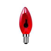 LED Edison Bulb E14 3W 220V Flame Fire Lighting Lampara Orange Red Vintage Flickering Effect Novel Candle Tip Lamp C15