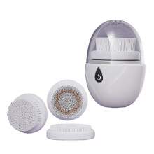 Escova de Limpeza Facial Elétrica Ferramenta Suave de Limpeza Profunda da Pele, Limpador de Poros, Facial Vibratório para Rotina de Beleza Diária B