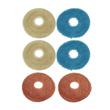 6PCS Vacuum Mop for Mova Mobius 60 Vacuum Cleaner Replacement ThermoHold Mop HyperClean Mop Plush Mop Parts