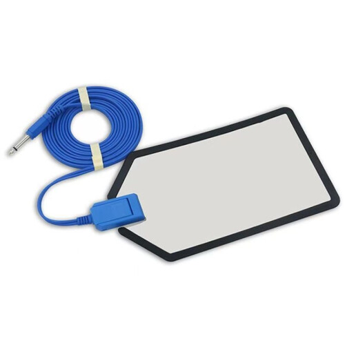 Reusable Neutral General Purpose Electrode Plates with Cord for Surgical Electrode Surgery Negative Plate ESU