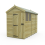 5 x 9 Apex Shed Tanalised (Single Door, With Windows) 2