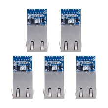 5 Szt. Konwerterów TTL UART na Moduł Ethernet USR-K5 z Portem Szeregowym na RJ45 TCP/IP dla Urządzeń IoT