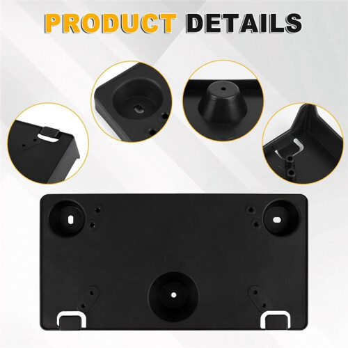 Front License Plate Bracket for  Explorer 2025 2026, Front Bumper License Plate Holder Mounting Frame, RB5Z17A385AA 1