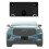 Front License Plate Bracket for  Explorer 2025 2026, Front Bumper License Plate Holder Mounting Frame, RB5Z17A385AA 3