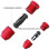2pcs Aluminum Drill Stop Set Adjustable Inner Diameter Depth Control Precise Drilling Woodworking Metalworking Tool 2