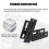 Black Front Sway Bar Drop Brackets Kit for 1967-1987 Chevy  C10 K10 Trucks 5