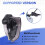 Motorcycle Handlebars with Brackets, Windshield Handguard Replacement Motorcycle Parts for  368G Grey 5