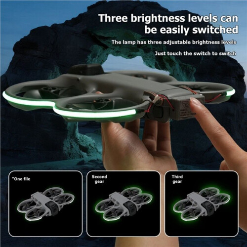 LED Light Strip for  Avata 360 Drone, Night Flight Navigation Warning Lights 1