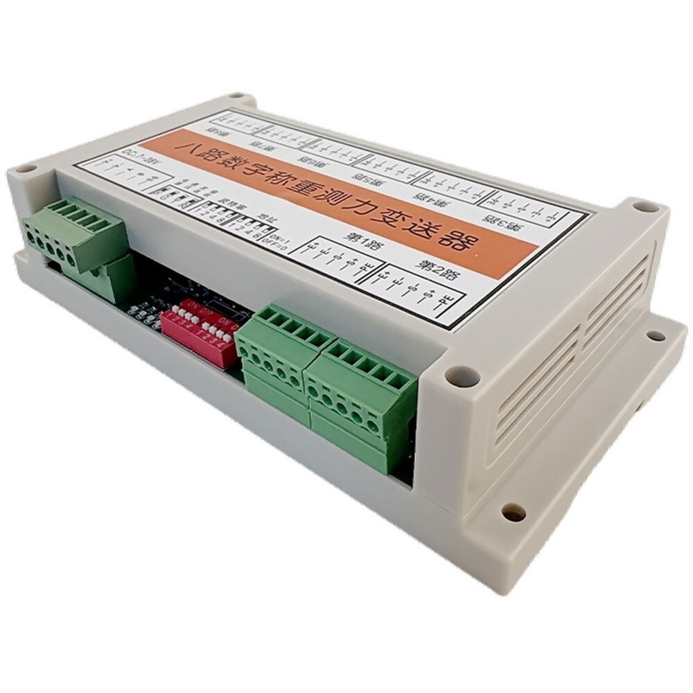 8 CH Digital Weighing Transmitter RS485 Modbus RTU, Supports 10-Point ...