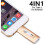 OTG Stick USB 3.0 Flash Drive 128GB,USB Type‑C Pendrive,4‑in‑1 Memory Expansion Backup U‑Disk,Dual Interface USB Drive B 2