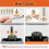 Heat-Set Insert Tip Set,Soldering Iron with 350Pcs Thread Inserts,6Pcs Heat-Set Insert Tips (M2-M8) EU Plug 6