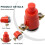 Thermal  56C 250 V 16A Thermal  Replacement Self-Resetting Cable Reel Drum Cable Thermal 2