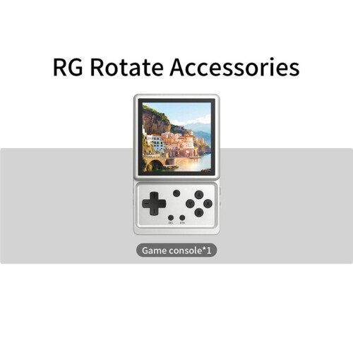 RG Rotate Retro Handheld Game Console Android 12 IPS Screen Game Emulator 3GB+128GB WiFi Gaming Device B 2