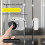 Electric Fingerprint Lock for Frameless Glass Doors, Push-Pull Sliding Glass Cabinet Showcase Silver 3