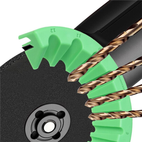 10PCS 3-12mm 10 Model Hole Drill Bit Grinding Sharpener Powered Tool Polishing Grinding Tool Applicable Angle Grinder 2