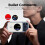 Magnetic NFC Ink Smartphone Case, Suitable for  17 Pro Max.DIY Pattern Ink Mobile Phone Case Gray 4