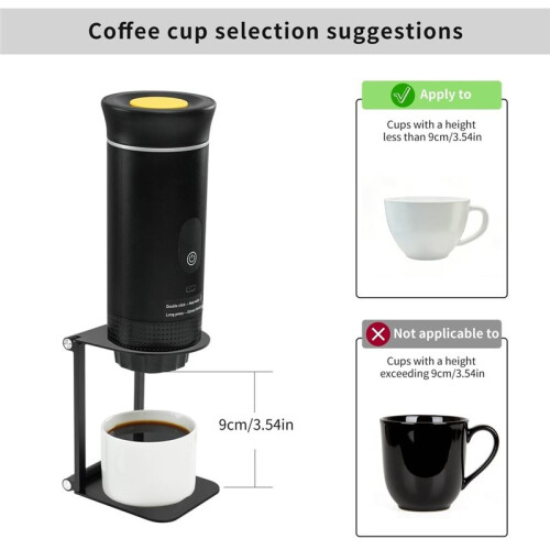 Pour over Coffee Maker Stand,Foldable Portable Electric Espresso Machine Stand,for Coffee Grinder, Dripper Sliver 2