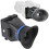 Visor de Tela para Câmera DSLR/Filmadora com Tela LCD de 3 Polegadas/3,2 Polegadas, Visor Universal para Câmeras SLR 3