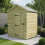 7 x 4 Apex Shed Tanalised (Single Door, No Windows) 1