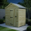7 x 4 Apex Shed Tanalised (Single Door, No Windows) 3